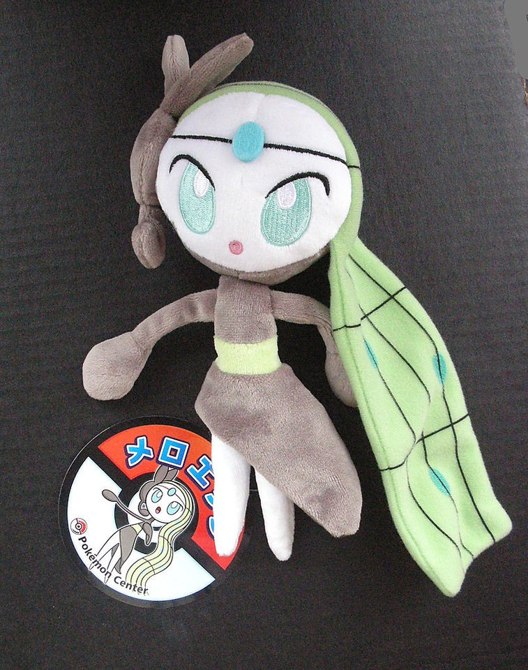 Pokemon Plush Doll Meloetta Aria Forme Pokemon Center 20 cm