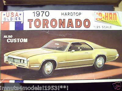 SUPER RARE VINTAGE JOHAN JO HAN 1970 70 OLDSMOBILE TORONADO 1/25 STOCK 