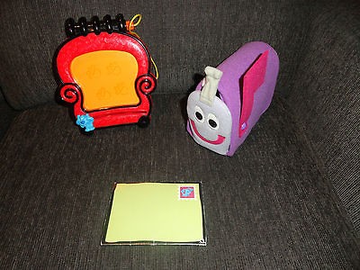 RARE HTF BLUES CLUES MAILBOX WITH ORIGINAL LETTER HANDY DANDY 