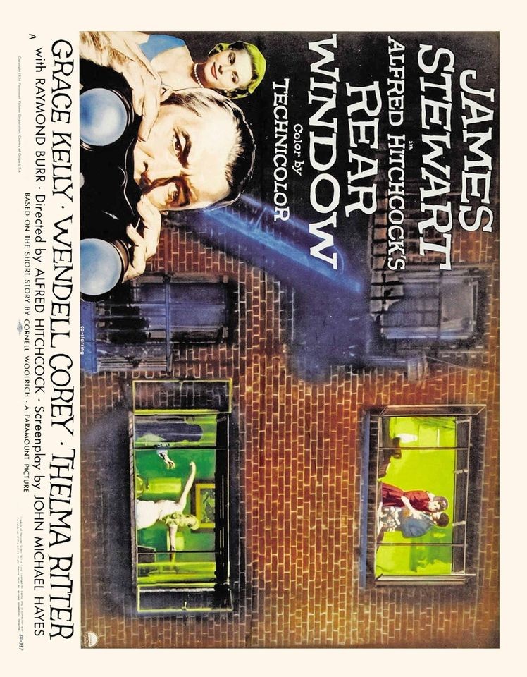 rear window poster in Entertainment Memorabilia