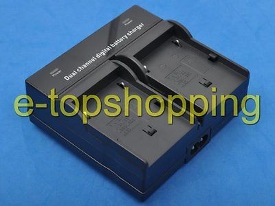 Battery Dual Charger for Leaf Aptus II 5 6 7 8 10 12 Digital Camera 