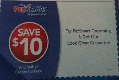  Coupons $10 OFF Each for Grooming lot #12