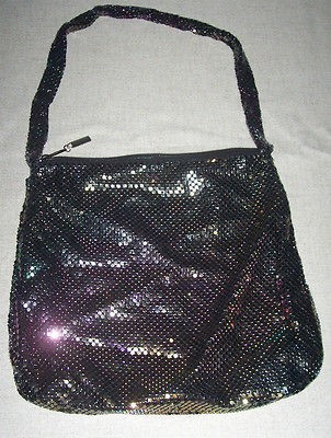 RaiNBoW CHaiNMaiL Purse Handbag UNIQUE Futuristic, techno