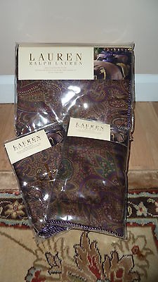   New Bohemian Paisley 3pc King Duvet/Comforte​r Cover & 2 Euro Shams