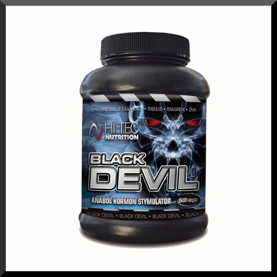 Hi Tec Nutrition BLACK DEVIL 240 CAPS. Anabol Hormon Stymulator 