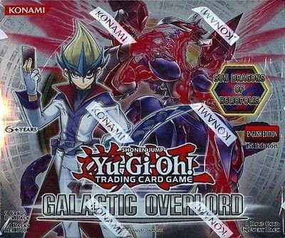 GALACTIC OVERLORD Yugioh FACTORY SEALED BOOSTER BOX 24 Packs NEW OOP 