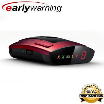 EARLY WARNING™ 22 FREQUENCY RADAR/ LASER DETECTOR