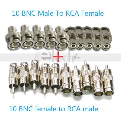 bnc to rca connector