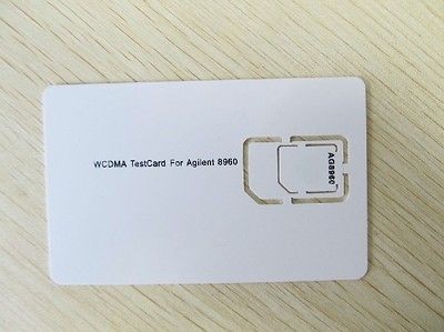 WCDMA 3G Mobile Test Sim Card For Agi8960 Agilent8960