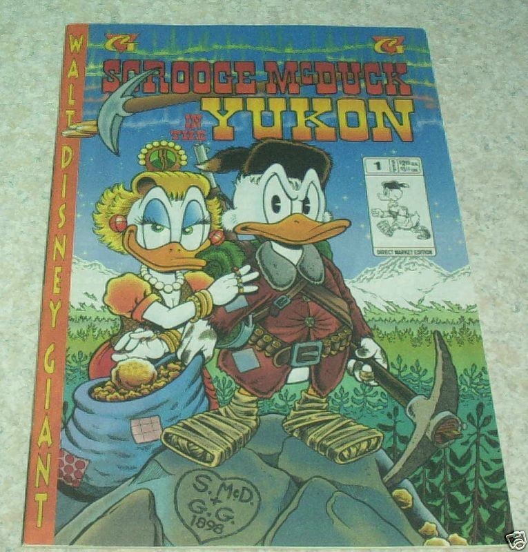 Walt Disney Giant 1 Scrooge McDuck Yukon, NM 9.4 Rosa