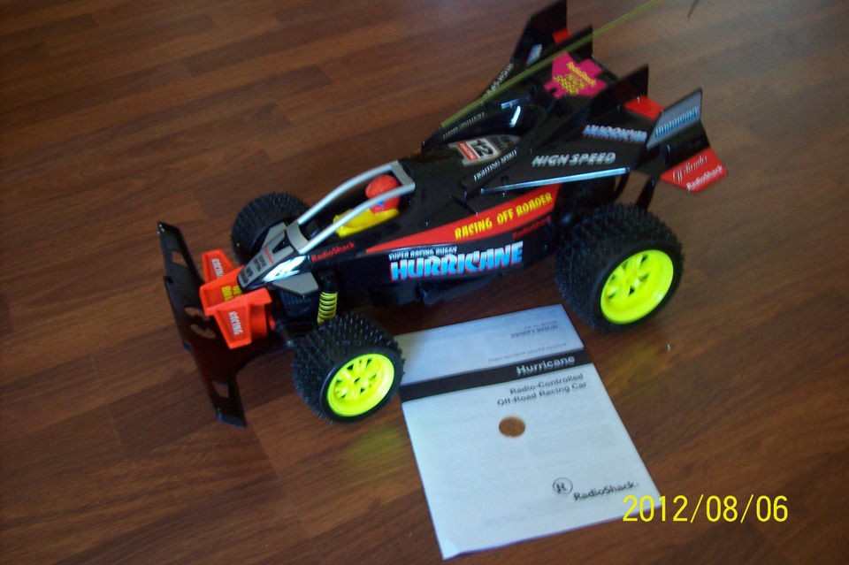 RadioShack RC Hurricane Off Road Car   Excellent Condition