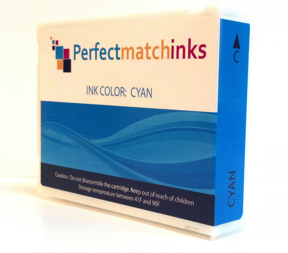 Anajet/Melcoje​t/Texmac Solo 110ml Compatible Cyan Ink Cartridge