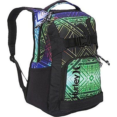 NEW Hurley Honor Roll 3 Skate Backpack   Multi