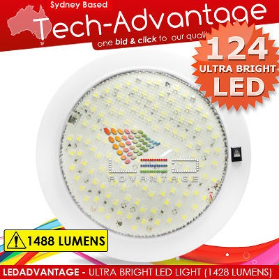    LED ROOF CEILING INTERIOR & SWITCH CABIN/BOAT/CARAVAN/TRAILER LIGHT