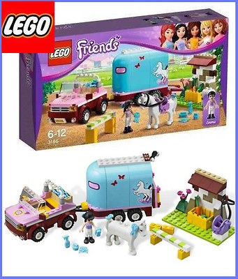 LEGO Friends 3186 Emma’s Horse Trailer Girls Emma NEW box with 