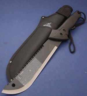 Gerber Gator Jr Machete Saw Survival Knife New