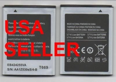 LOT 2 NEW BATTERY FOR SAMSUNG T669 A667 EVERGREEN AT&T