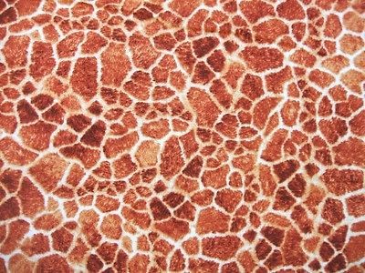   Wildside Giraffe Skin Spots Safari Africa Cotton Fabric Yard