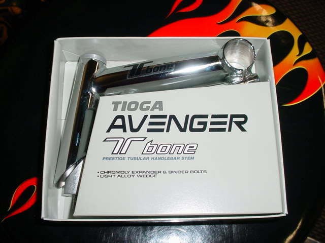 MOUNTAIN BIKE HANDLEBAR STEM TIOGA AVENGER T BONE JAPAN NOS