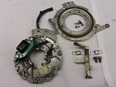 JOHNSON EVINRUDE 9.9 15 HP USED PLATE ASSEMBLY 391225 & 395243 LINKAGE 