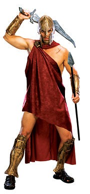 Deluxe Spartan from 300 Movie Costume Standard 44