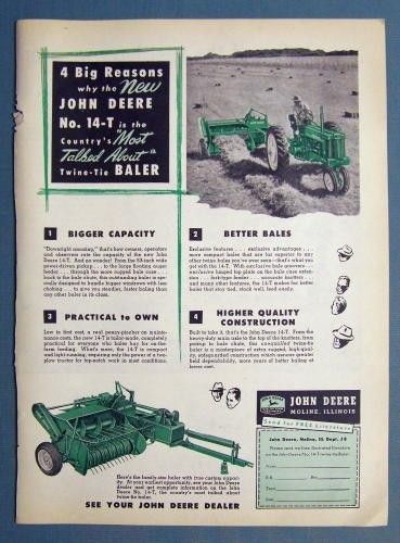 john deere 14t baler in Farm Implements & Attachments