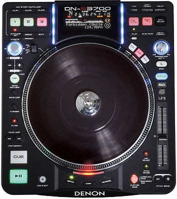 Denon DN S3700 Turntable Media Player/Control​ler, NEW