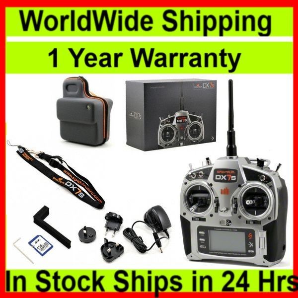 Spektrum SPMR7800 DX7s 2.4GHz DSMX 7 Channel Transmitter Only w Venom 