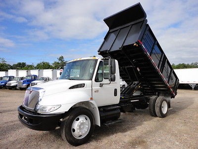 2005 IH 4300 DT466 (210hp) 6 SPEED,14 (NEW BODY) HIGH SIDE DUMP NON 