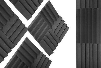   12X12X2 GRAY STUDIO FOAM SOUND PROOFING DESIGNER KIT 32 SQ FT