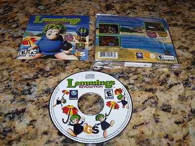 LEMMINGS REVOLUTION PC XP COMPUTER / VIDEO GAME & MINT CONDITION