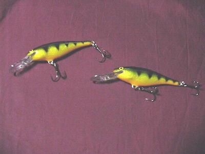 PC LOT ASST RAPALA DEEP RUNNER PERCH UNFISHED FISHING LURE LURES