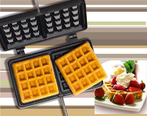 waffle iron STOVETOP WAFFLE MAKER mould dishwashersafe