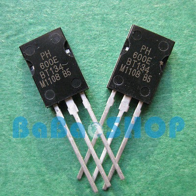 4pcs Brand New BT134 600E BT134 600 Triacs Thyristor TO 126