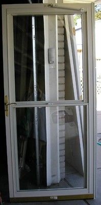 STORM DOOR Almond   Full View Door {Metro Detroit}