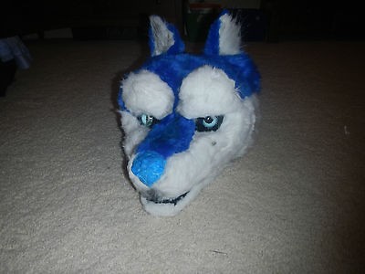 BLUE HUSKY FURSUIT HEAD (CUSTOM HANDMADE, ONE OF A KIND)