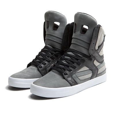 NIB SUPRA Skytop II High Top Shoes Commemorative Grey   White Direct 