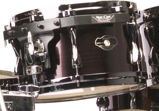 Tama Superstar Hyperdrive 12 Mounted Tom/Brushed Burgundy Metallic 