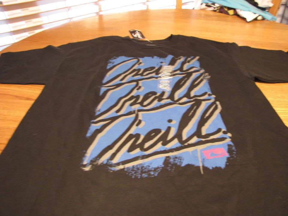 Mens ONeill T shirt large L LG black footloose 411S18136M NEW NWT 