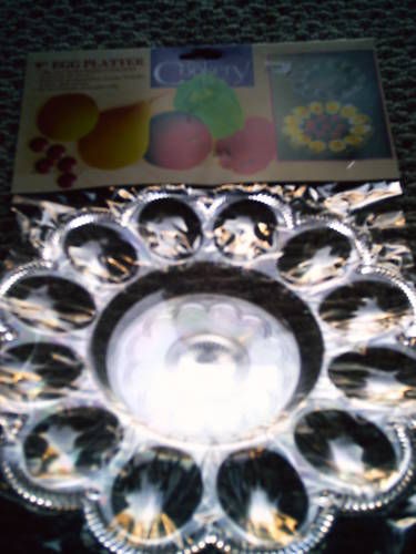 Egg Platter Dish Tableware Deviled Egg Plate