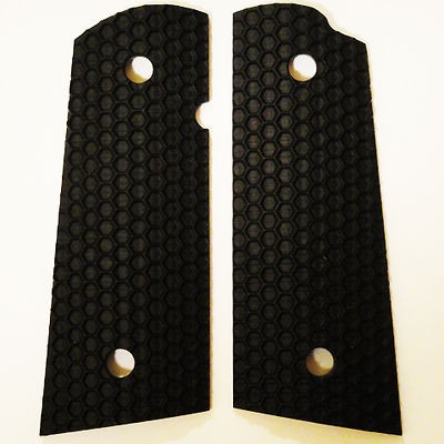 Colt Kimber Compact Officers 1911 WASP NEST Texture grips   Black 