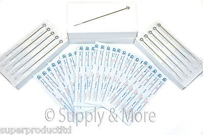 100 Tattoo Needles 9m2 Double Stack Magnum shader Disposable sterile 