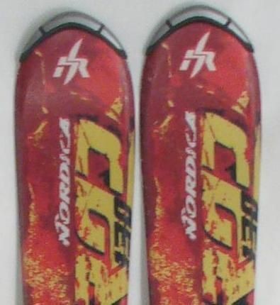 Nordica HotRod Jr Skis & 4.5 Bdgs Kids/Junior/Snow/Used Light 120 cm