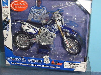 YAMAHA RACING SAN MANUEL MISSION INDIANS 1/12 JAMES STEWART