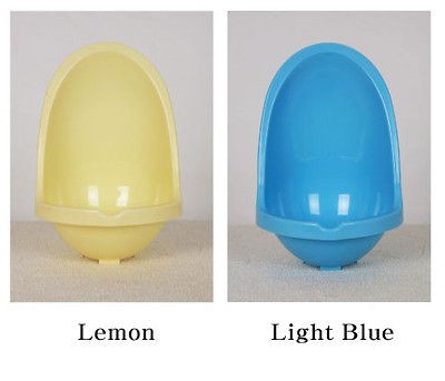 Potty pee training urinal for boy (mini toilet) Lemon