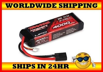 Traxxas 2849 LiPo 3S 11.1V 4000mAh 25C LIPO BATTERY STAMPEDE RUSTLER 