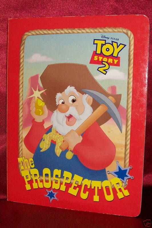 DISNEY TOY STORY STINKY PETE PROSPECTOR BOOK RARE