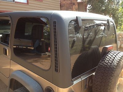 1997 2006 OEM Factory Jeep TJ Wrangler Black Hard Top Local Pick Up 