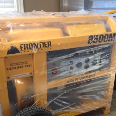 Frontier F 8500M Indstrial Generator New In Plastic