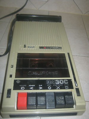 Califone Cassette Recorder Model 3430C